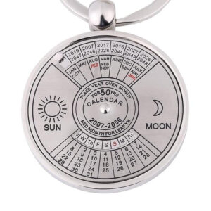 50 Year Perpetual Calendar Keychain - <strong>gift</strong>