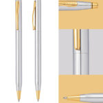 Cross Classic Century® Medalist® Chrome with 23KT Gold Plated Appointments Ballpoint Pen 1