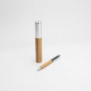 ATCA - eco-neutral Metal Pen with Bamboo Barrel - <strong>sustainable</strong>