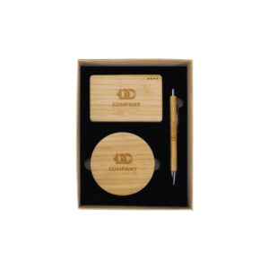 Bamboo Tech Gift Sets in Kraft Gift Box - <strong>sustainable</strong>