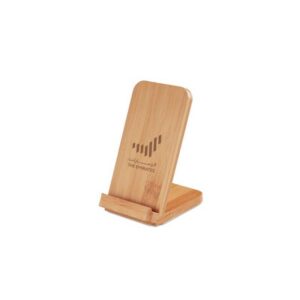 Bamboo Wireless Charger with Stand - <strong>accessory</strong>