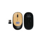 bamboo wireless mouse in black color 4