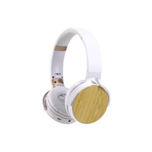 Bluetooth Headphone with Bamboo Touch - <strong>sustainable</strong>