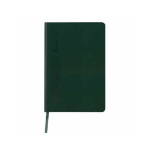 CAMPINA - Giftology A5 Hard Cover Notebook with Metal Pen - Green - <strong>stationery</strong>