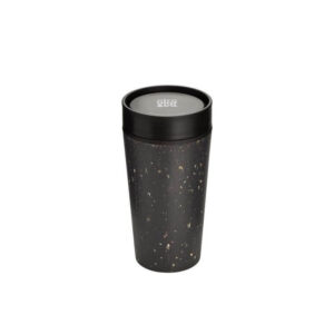 Circular Cup 12oz Black & Cosmic Black - <strong>ceramic</strong>