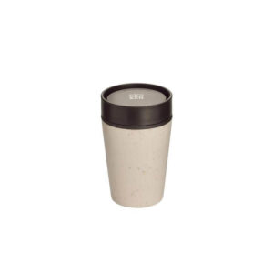 Circular Cup 8oz Cream & Cosmic Black - <strong>ceramic</strong>