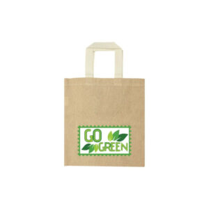 Cotton Like Jute Bags with Webbing Handle 250gsm - <strong>sustainable</strong>