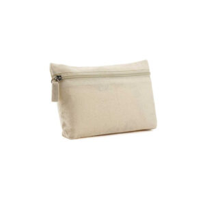 Cotton Pouch with front Zipper - <strong>accessory</strong>