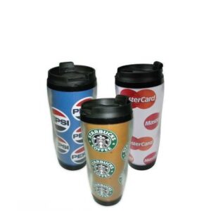 Customized Double Wall Travel Mugs - <strong>personalized</strong>