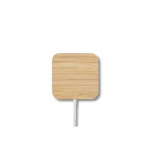 DOMITZ - 15W Square Bamboo Magsafe Wireless Charger - <strong>accessory</strong>