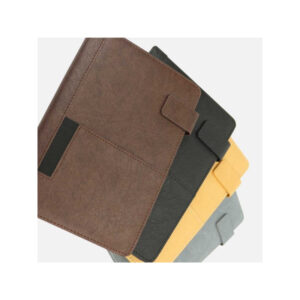 Dorniel A5 PU Notebooks with Front Pocket & Magnetic Flap - <strong>stationery</strong>