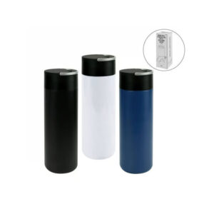 Double Wall SS Bottles, Twist-off Lid with Phone Holder 600ml - <strong>insulated</strong>