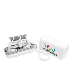 Earphones with Protective Case - <strong>accessories</strong>