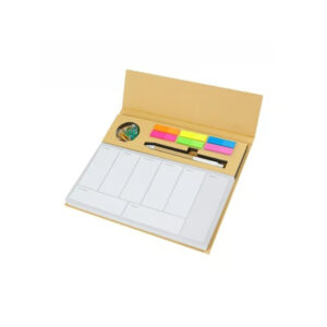 Eco-Friendly Weekly Planner Kit with Pen, Clip, Sticky Notes - <strong>sustainable</strong>