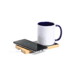 Eco-Friendly Wireless Charger with Mug Warmer | 10W | Type C - <strong>gadget</strong>