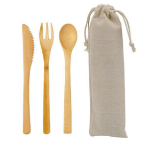 eco-neutral Bamboo Cutlery set - <strong>sustainable</strong>