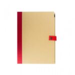 eco neutral sorbus a4 folder with pen red 1