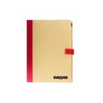 eco neutral sorbus a4 folder with pen red