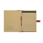 eco neutral sorbus a4 folder with pen red 2