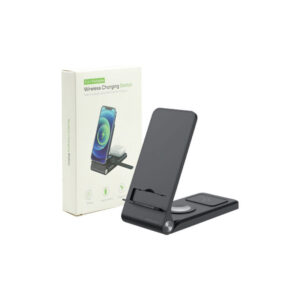 Foldable Wireless Charging Station 15W & Light-up Logo - <strong>gadget</strong>
