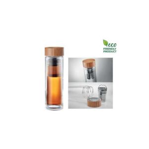 Glass and Bamboo Flask - <strong>sustainable</strong>