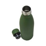 grodno soft touch insulated water bottle green 1