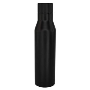 HUNFELD - CHANGE Collection SS Double Wall Water Bottle - Black - <strong>insulated</strong>