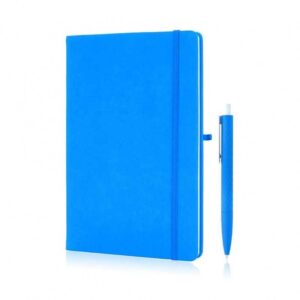 LIBELLET Giftology A5 Notebook With Pen Set (Aqua Blue) - <strong>stationery</strong>