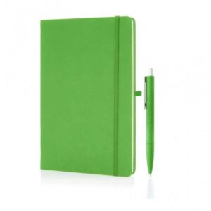LIBELLET Giftology A5 Notebook With Pen Set (Green) - <strong>stationery</strong>