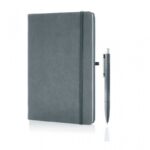 libellet giftology a5 notebook with pen set slate grey 1