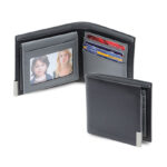 men s billfold pu wallet with flip pocket group