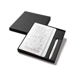 Moleskine Classic Large Notebook & Go Pen Set (White) - <strong>stationery</strong>