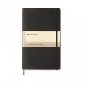Moleskine Classic Large Ruled Hard Cover Notebook - Black - <strong>stationery</strong>