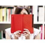 moleskine classic large ruled hard cover notebook scarlet red 6