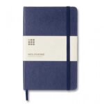 moleskine classic medium ruled hard cover notebook prussian blue 1