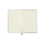 moleskine large notebook hard cover plain black 4