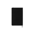 moleskine large notebook hard cover plain black 5