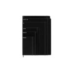 moleskine pocket notebook hard cover ruled navy blue 6