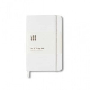 Moleskine Pocket Notebook - Hard Cover - Ruled - White - <strong>stationery</strong>