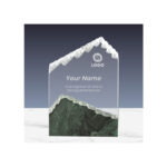 mountain shaped crystal marble awards in the box 1
