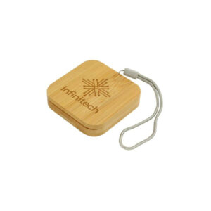 Multi-Charging Cable Set in Square Bamboo Case - <strong>sustainable</strong>
