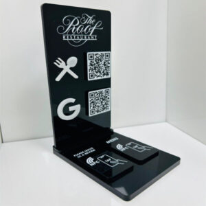 NFC Menu & Review Sign - <strong>digital</strong>