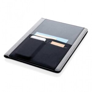 OBAN - A4 Portfolio With Smart Pocket - Grey - <strong>business</strong>
