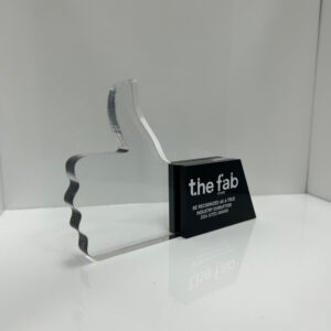 Personalized Acrylic Trophy Award - <strong>recognition</strong>