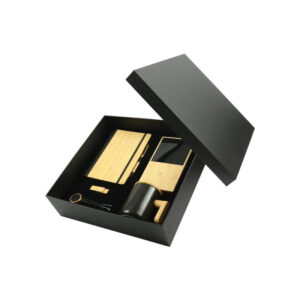 Promotional Gift Sets with Black Cardboard Gift Box - <strong>corporate</strong>