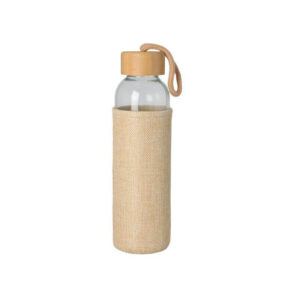 Promotional Glass Bottle with Jute Sleeve - <strong>sustainable</strong>
