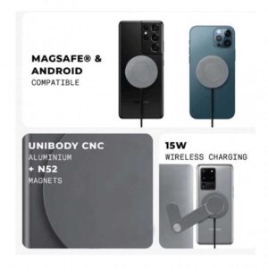 RADLIN - Set of Laptop Stand, Magnetic Phone Mount and Wireless Charger- <strong>accessories</strong>