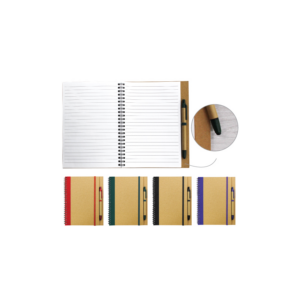 Recycled Notepad with Pen - <strong>sustainable</strong>