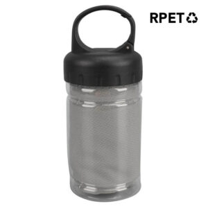RPET Microfiber Cooling Towel in Carry Bottle - <strong>outdoor</strong>