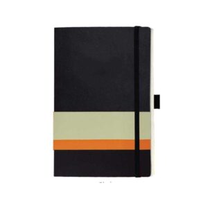RULBUK - SANTHOME Softcover Ruled A5 Notebook Black - <strong>stationery</strong>